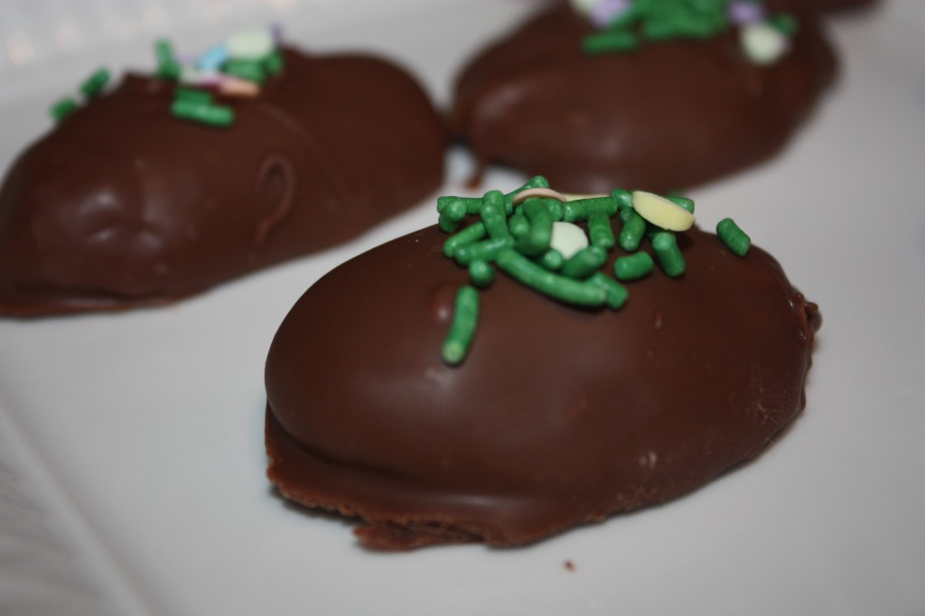 chocolate covered peanut butter eggs
