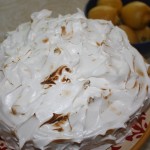 Add a touch of color by browning it either by broiling it in the oven or using a hand torch