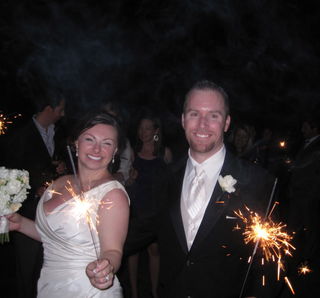 Congratulations to the newlyweds, Kristine and Andrew!!
