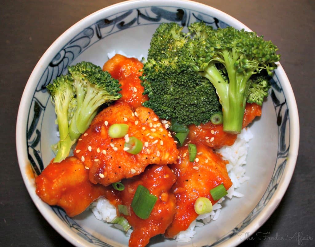 Sesame Orange Chicken
