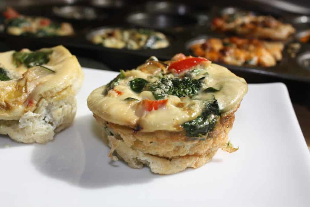 Egg Muffin Cups Packed with Vegetables and Sausage