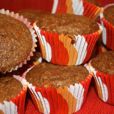 Carrot Cake Muffins-whole-wheat-breakfast-brunch-healthier