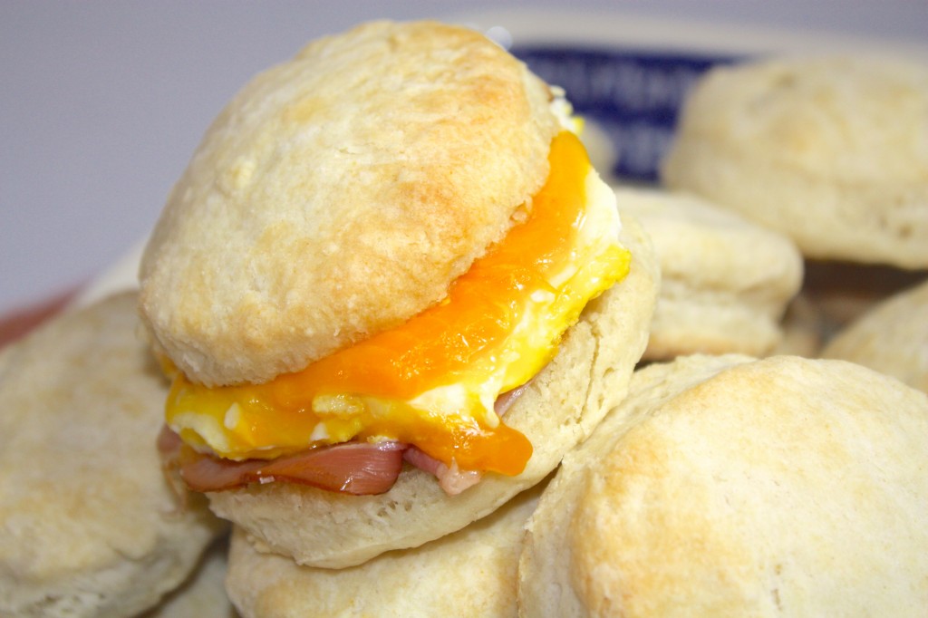 Biscuit Breakfast Sandwiches