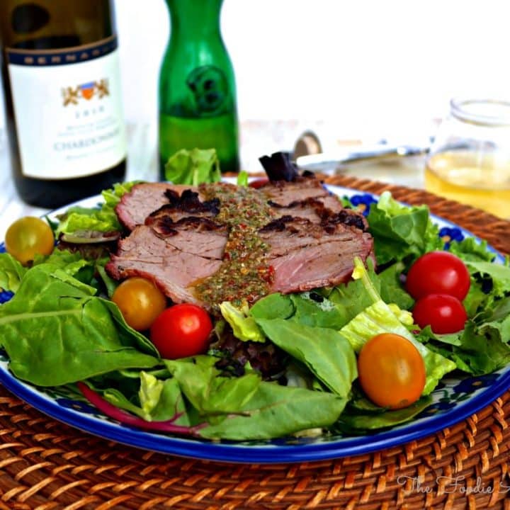 Chimichurri Steak Salad - The Foodie Affair