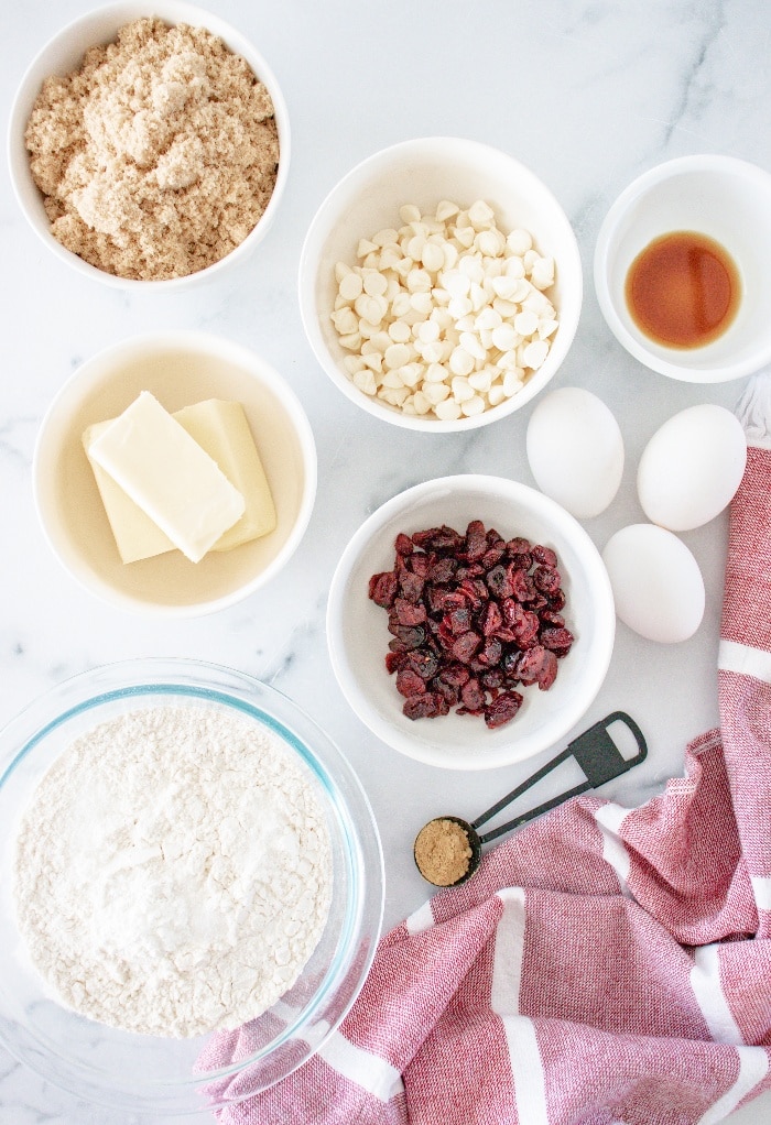 dessert bars ingredients.