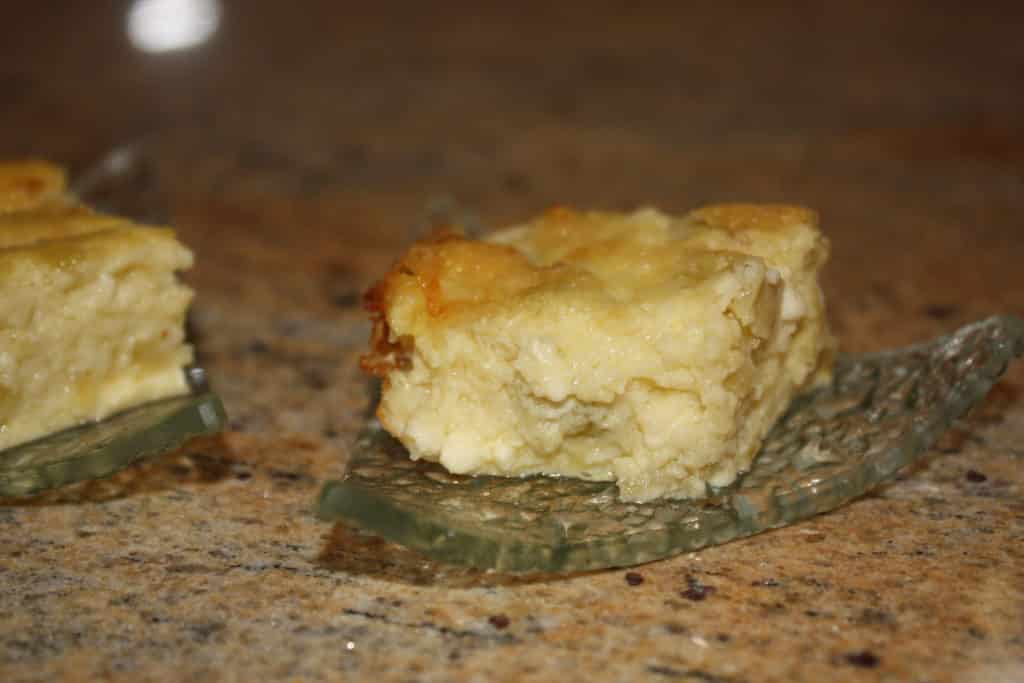 Green Chili Frittata and Strawberries with Fruit Dip