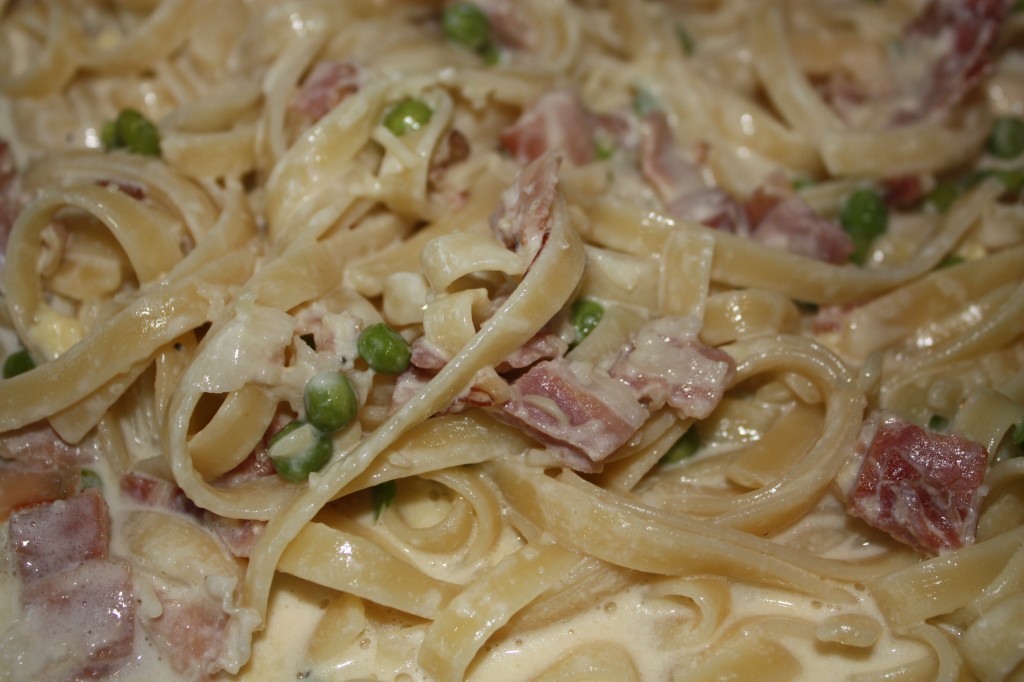Linguine Carbonara 