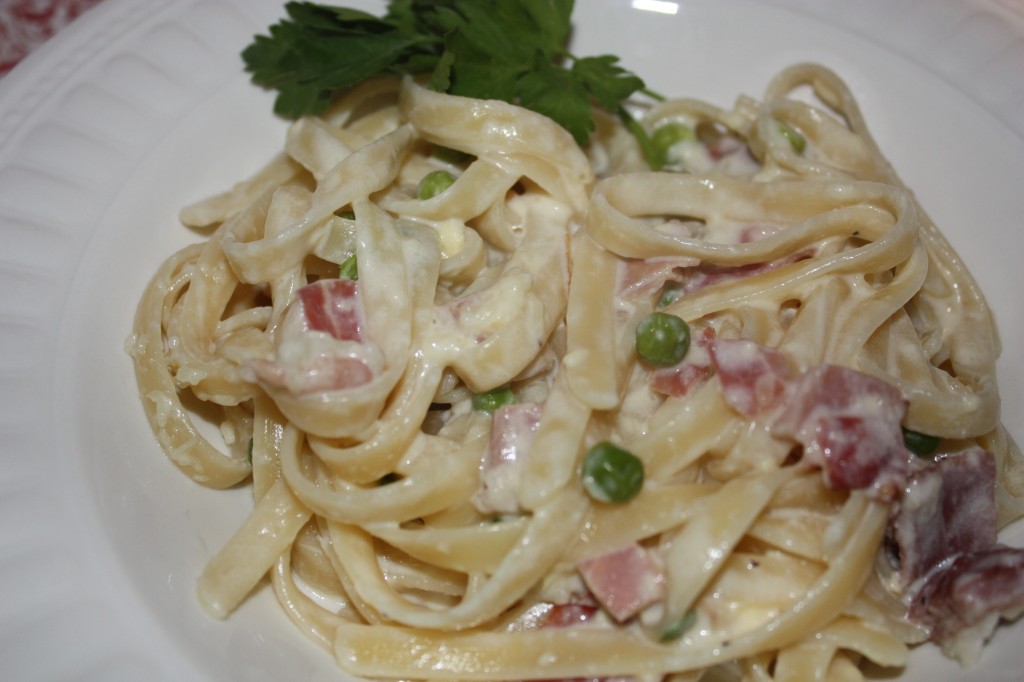 Linguine Carbonara 