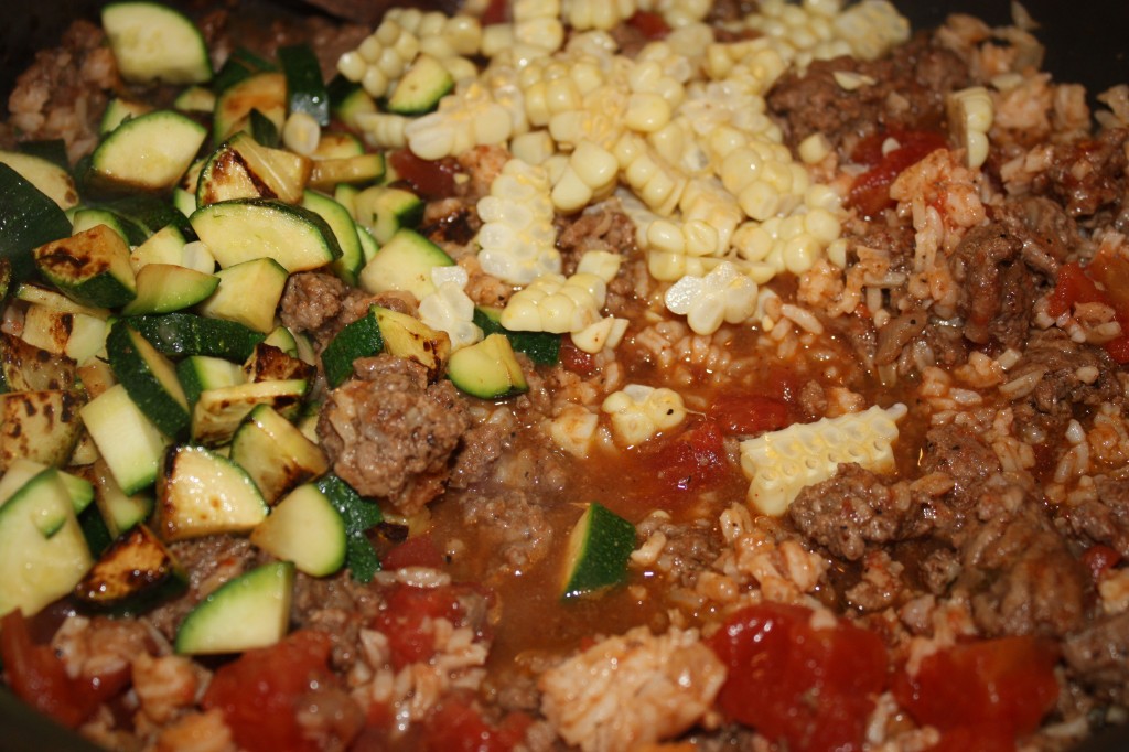 Taco Seasoning-ground-beef-vegetables-dinner-30 minute meal