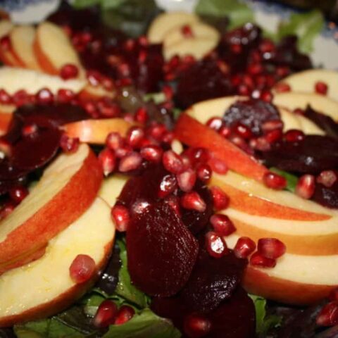 Pomegranate-Apple-Salad