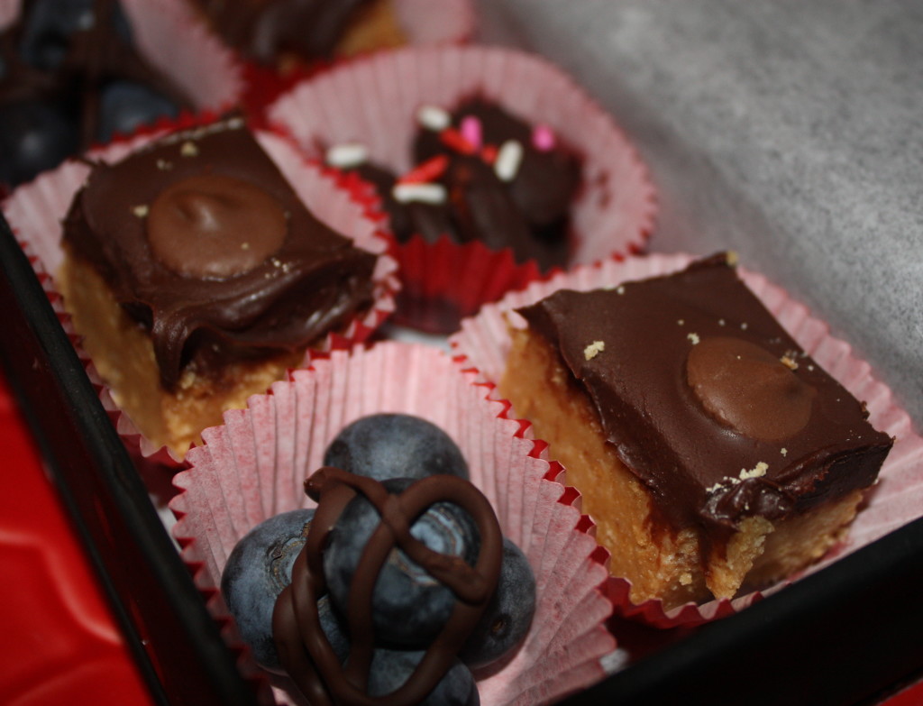 homemade valentine treats, blueberries-with-chocolate, boxed-candy-DIY