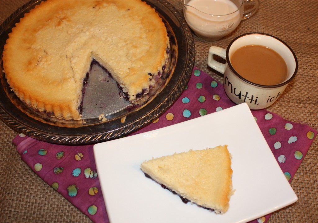 Coffee-Cake-fresh-blueberries- with-coffee-homemade coffee-creamer-DIY creamer