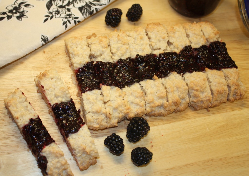 gluten-free-coconut-blackberry-jam-cookies