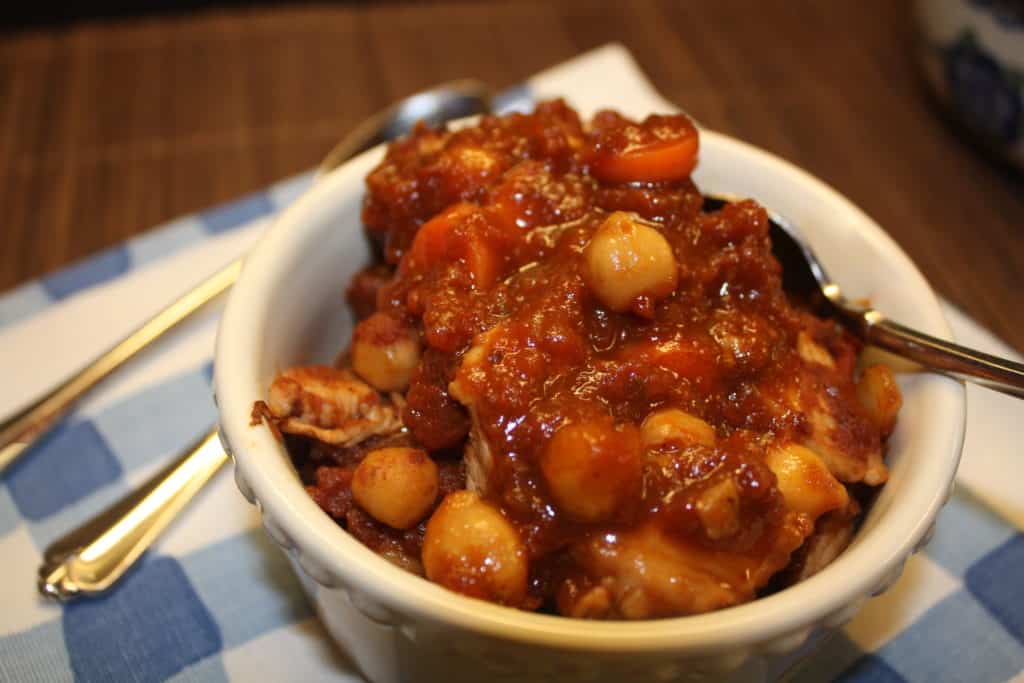 Garbanzo-beans-chickpeas-skillet-dinnner-vegitarian
