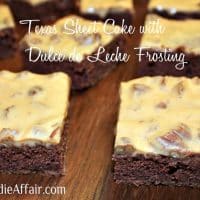 exas Sheet Cake - The Foodie Affair