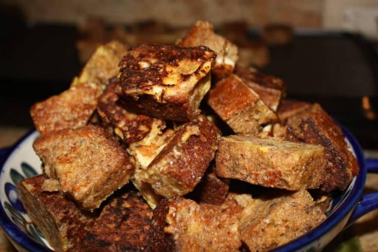 Banana Bread French Toast Bites