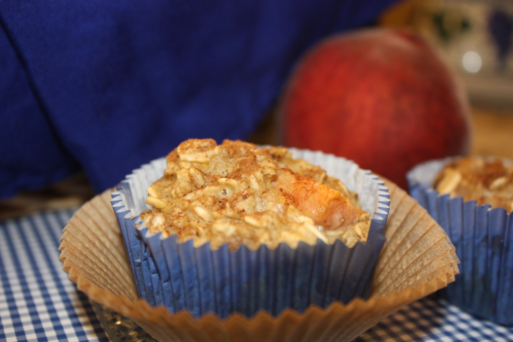 peach-banana-oatmeal-muffin-healthy-sugar-free