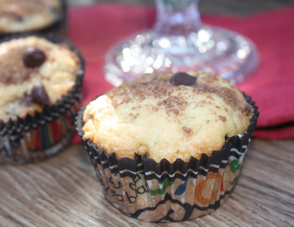 Vanilla Muffin with Chocolate Chips