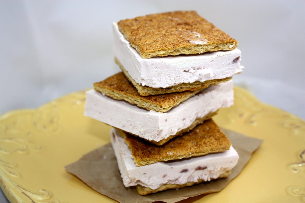 Greek Yogurt Ice Cream Sandwiches