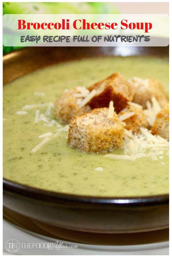 Broccoli Cheese Soup Recipe