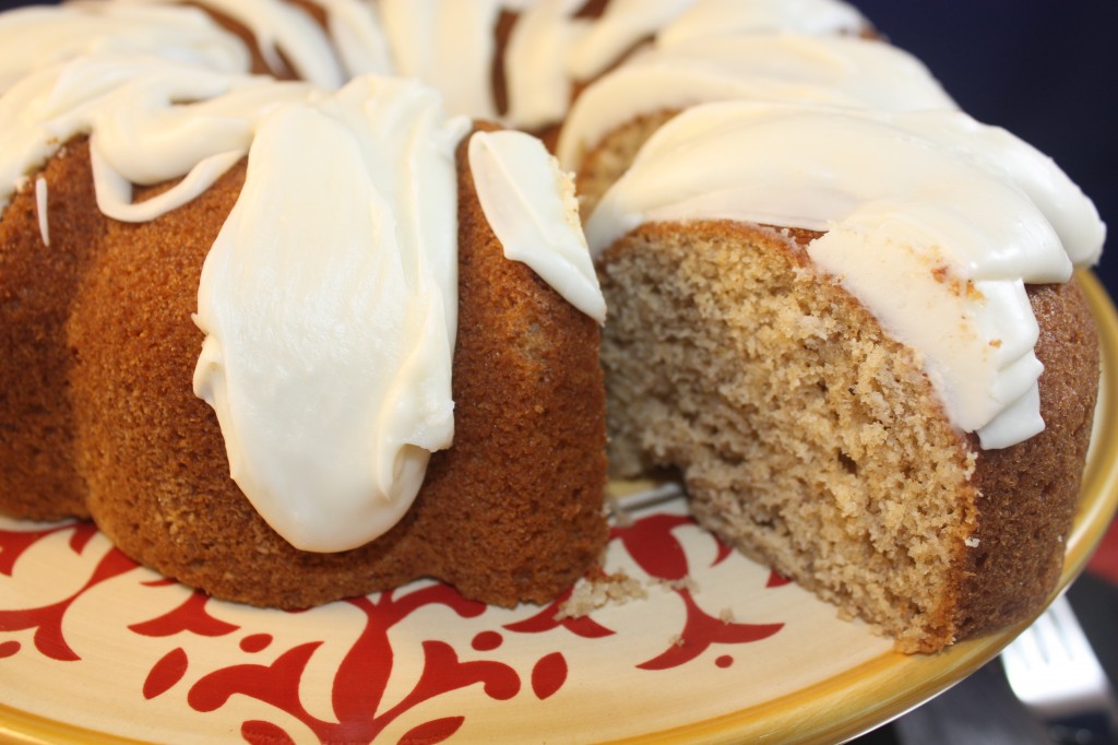 Spice Bundt Cake with Browned Butter Icing.