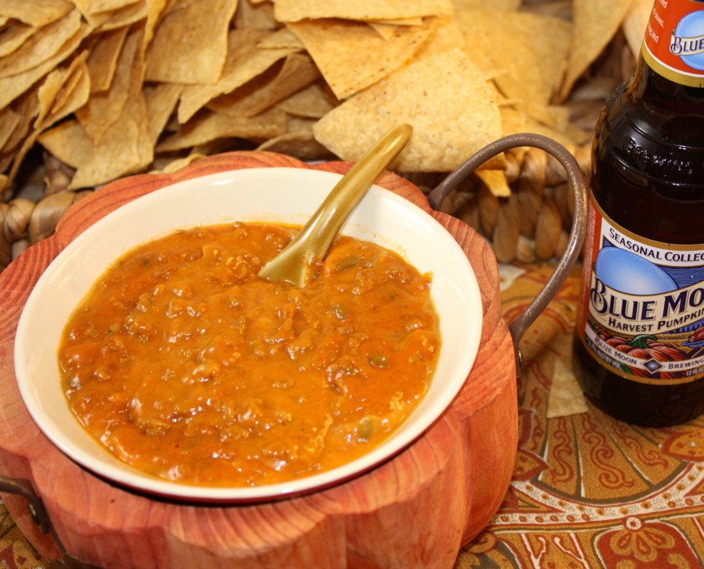 Cheesy Chorizo Beer Dip - The Foodie Affair