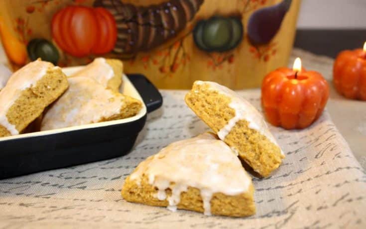 Low-fat Pumpkin Scones - The Foodie Affair