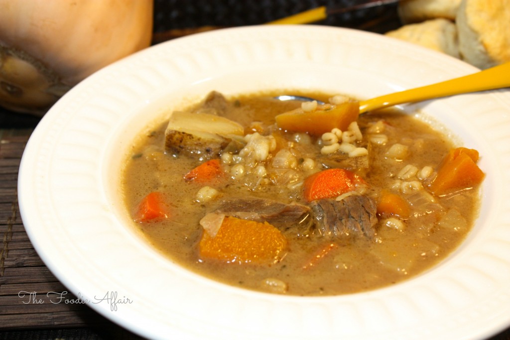 Beef, Barley, and Vegetable Soup - The Foodie Affair