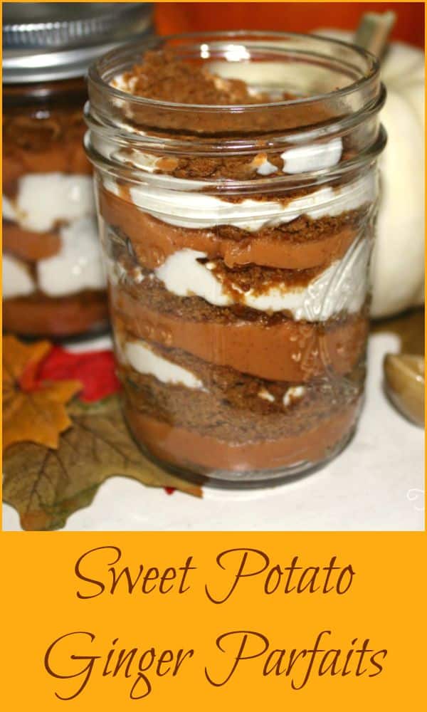 Portable Sweet Potato Ginger Parfaits are delicious for breakfast or a healthy dessert! The Foodie Affair