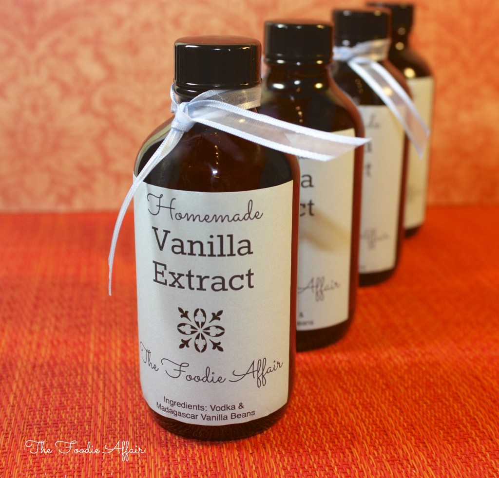 Vanilla Extract Homemade - The Foodie Affair