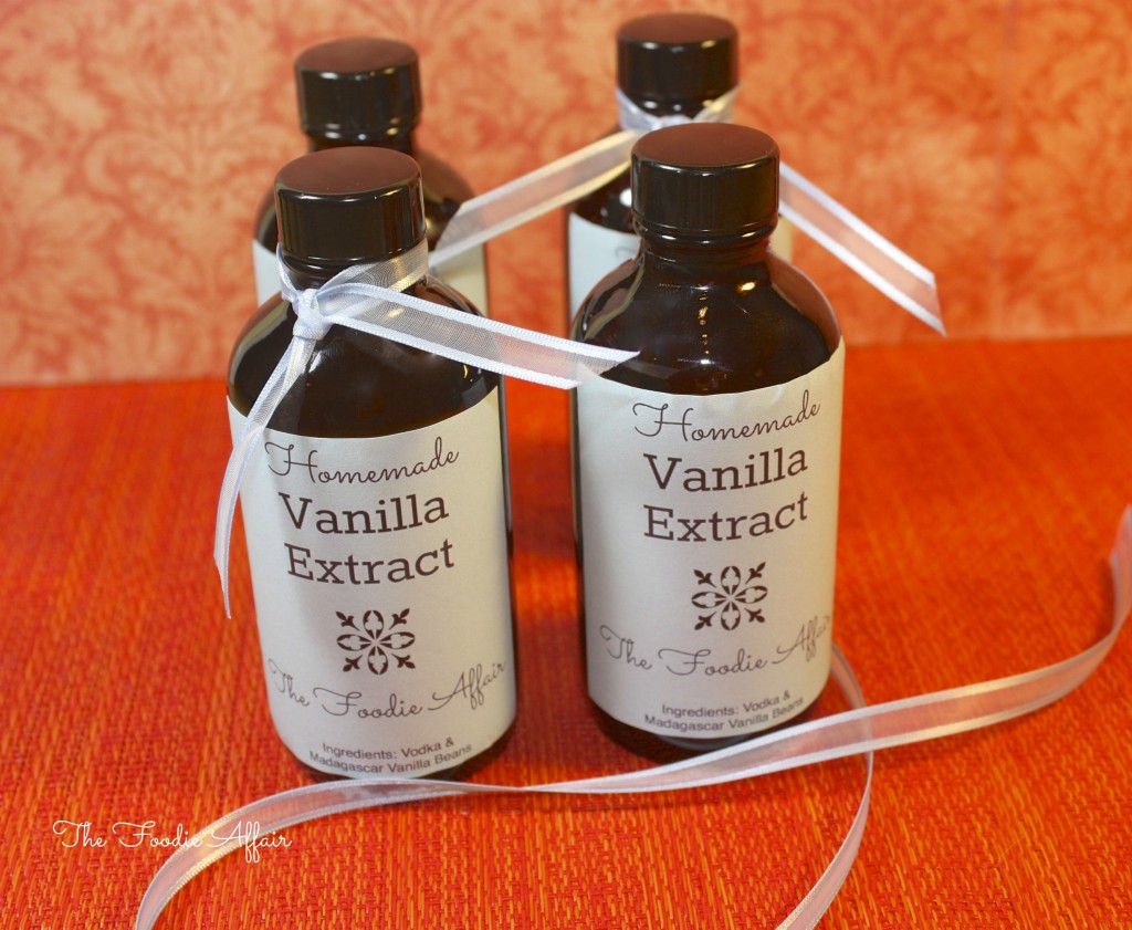 Vanilla Extract Homemade - The Foodie Affair