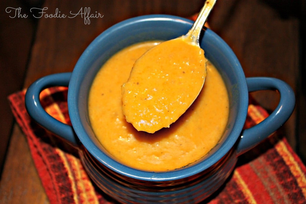Apple Butternut Squash Soup - The Foodie Affair 