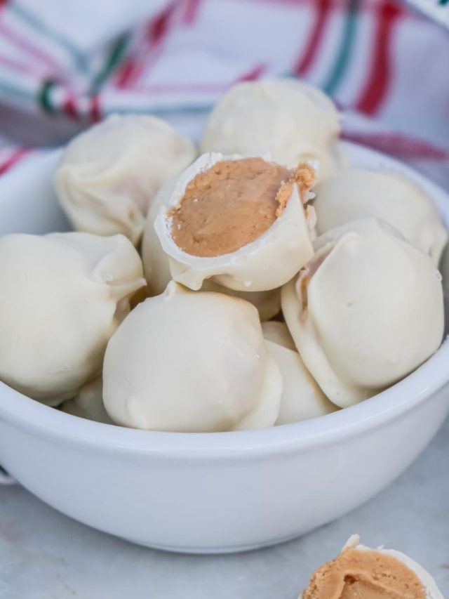 No Bake Peanut Butter Snowballs Story