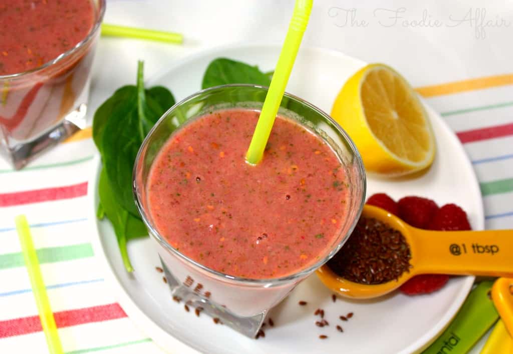 Detox Smoothie With Raspberries – Get Back on Track!