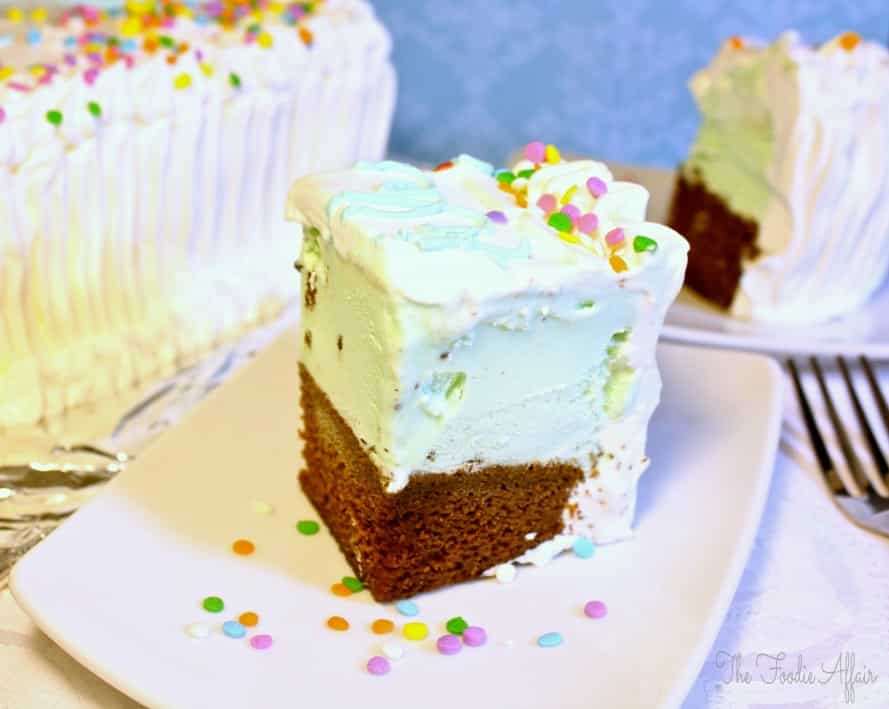 Homemade Ice Cream Cake