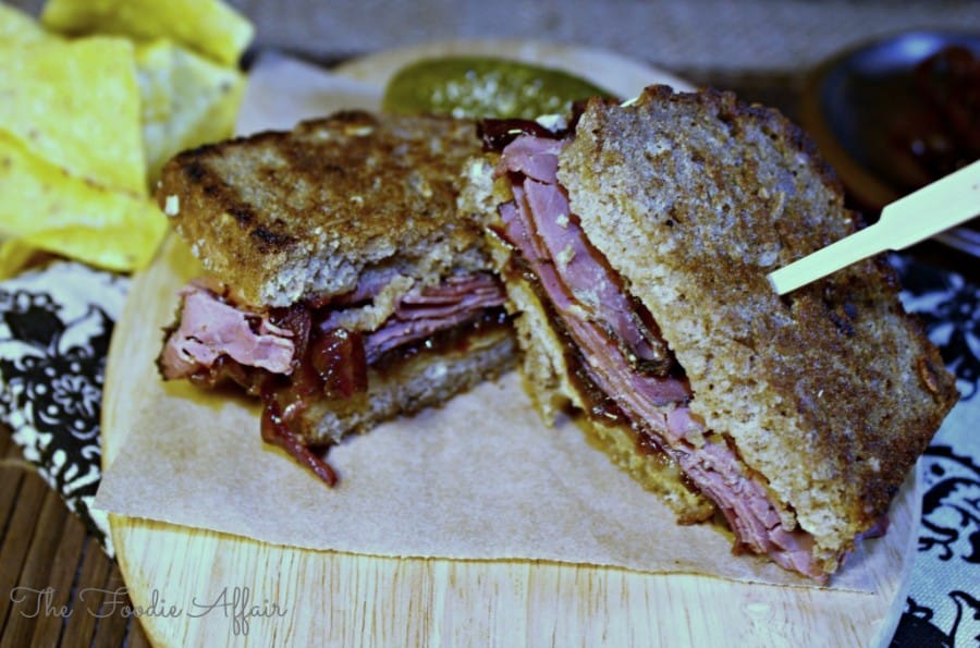 Grilled Pastrami Sandwich