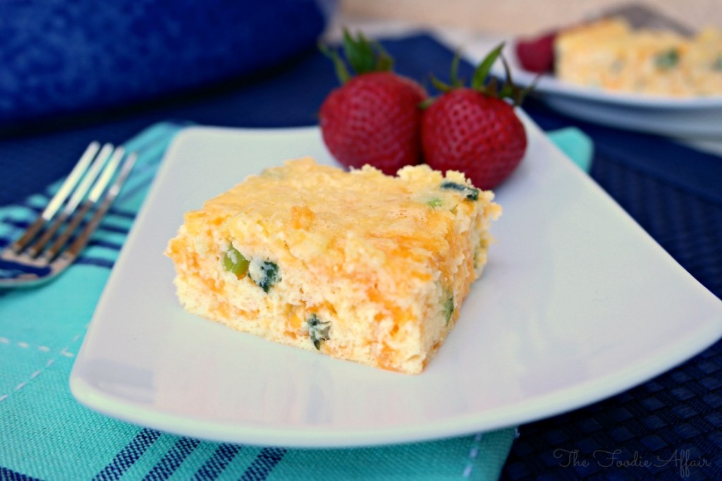 Cheddar Egg Casserole - The Foodie Affair