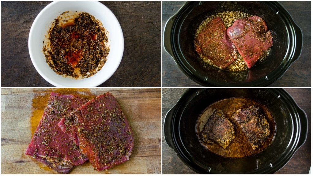 Flank steak recipes slow cooker sale