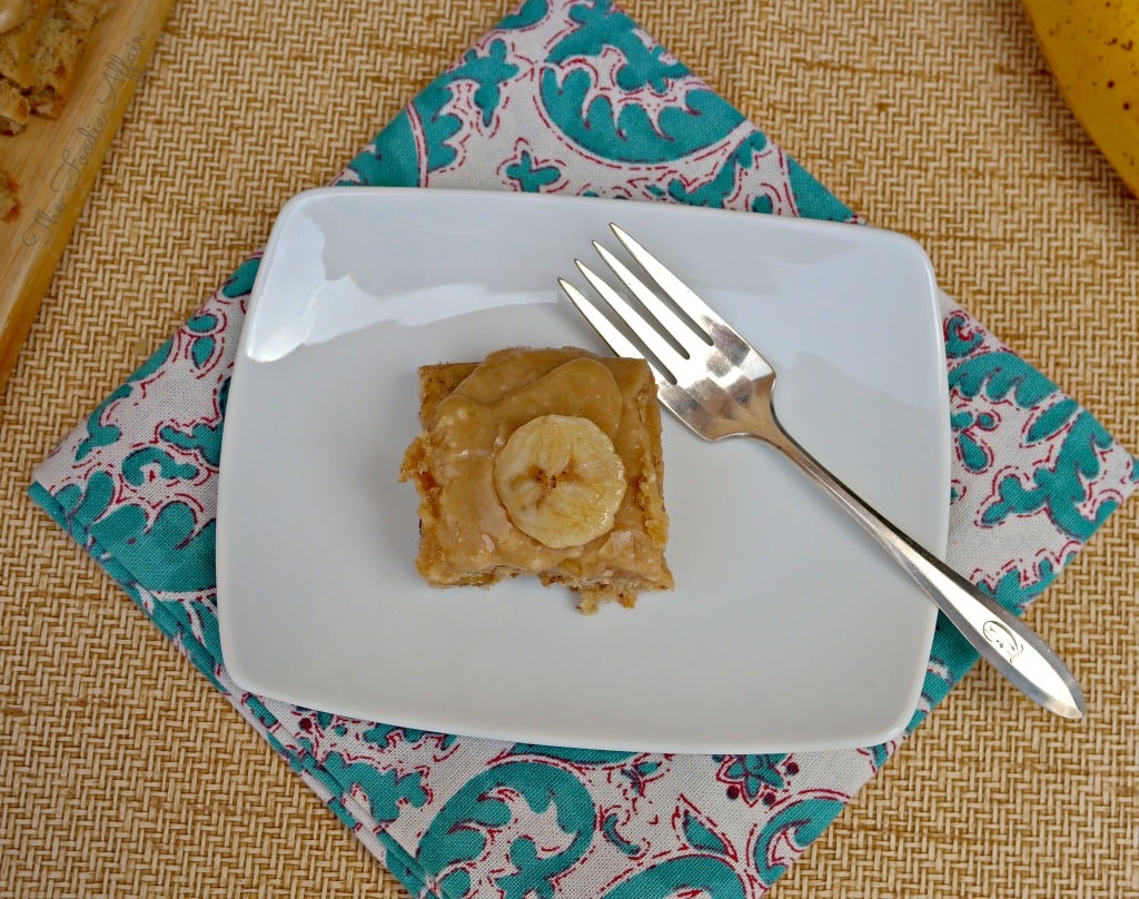 Browned Butter Banana Cake - The Foodie Affair