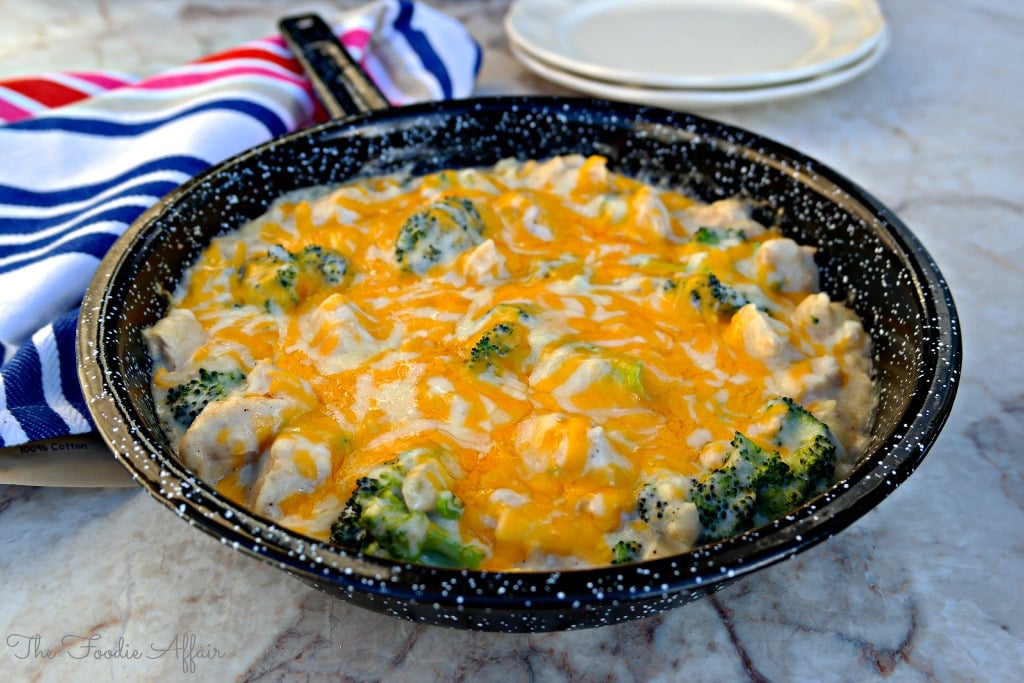 Cheesy Chicken and Broccoli Casserole - The Foodie Affair