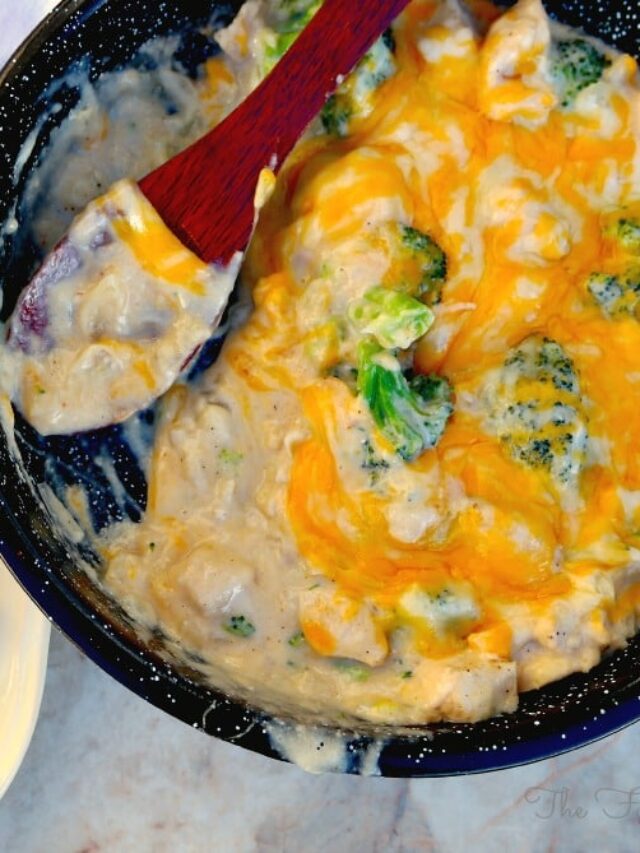 Cheesy Chicken and Broccoli Casserole without Canned Soup Story