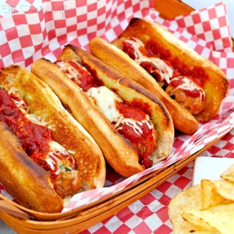 Turkey Meatball Subs