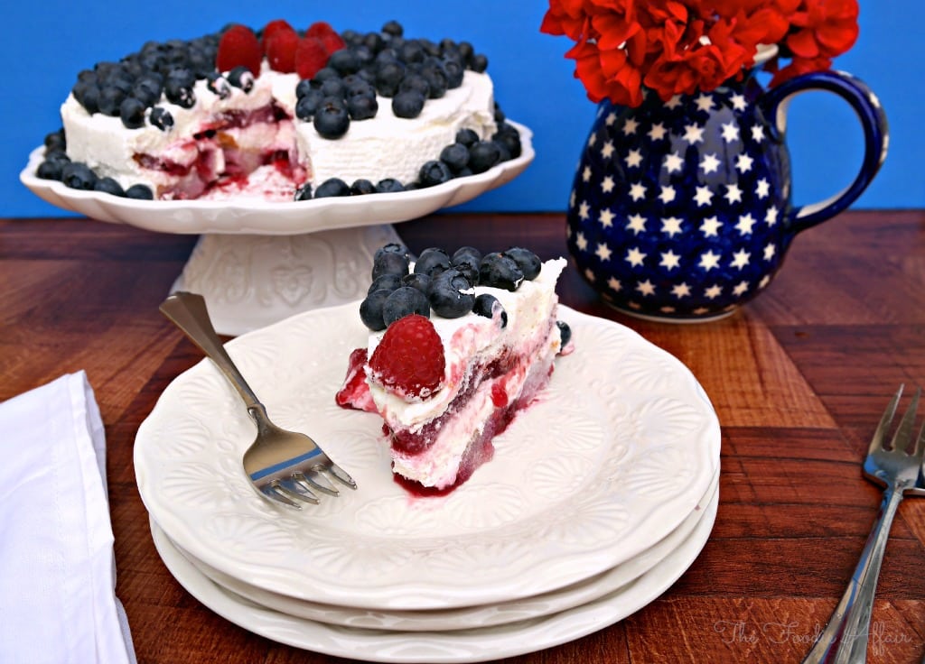 Berry Tiramisu Cake - The Foodie Affair