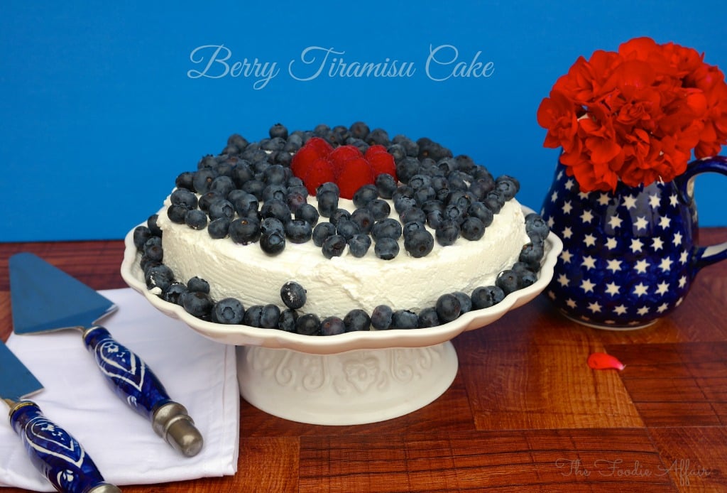 Berry Tiramisu Cake