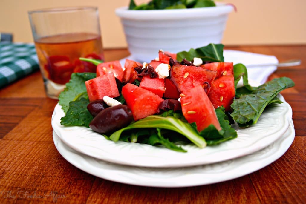 Mediterranean Watermelon Salad - The Foodie Affair 
