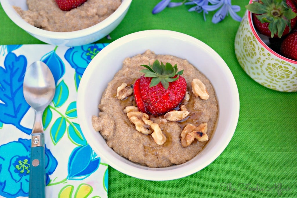 Amaranth Porridge with vanilla and honey - The Foodie Affair