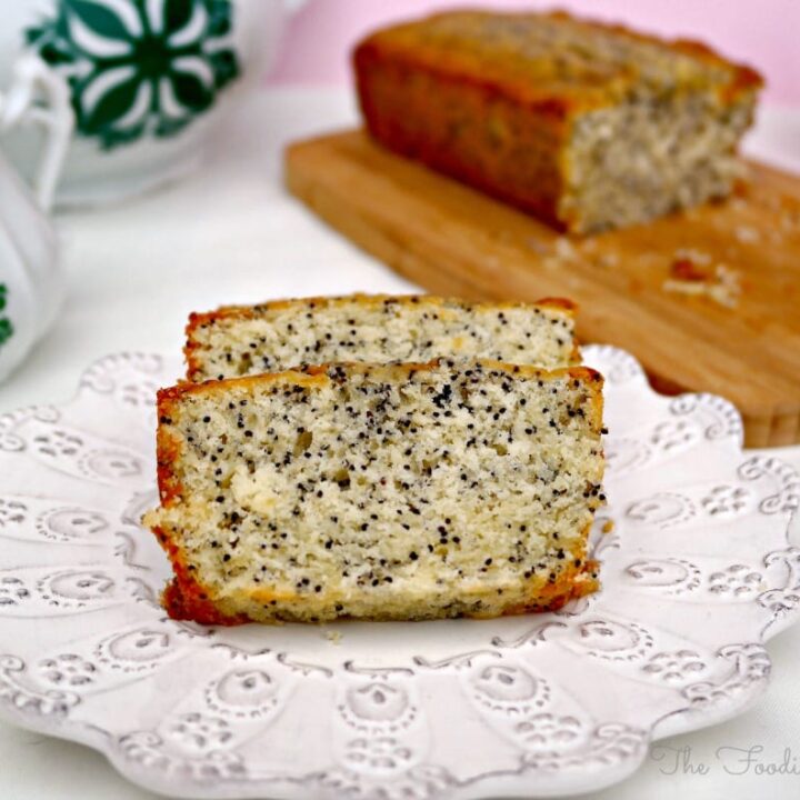 Almond Poppy Seed Bread - The Foodie Affair