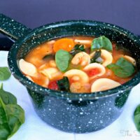 Spinach and White Bean Soup - The Foodie Affair