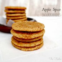 Apple Spice Snickerdoodles - The Foodie Affair
