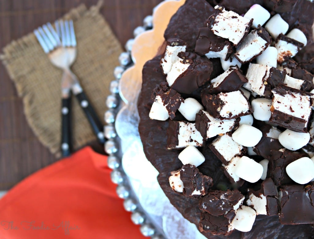 Rocky Road Cake - The Foodie Affair